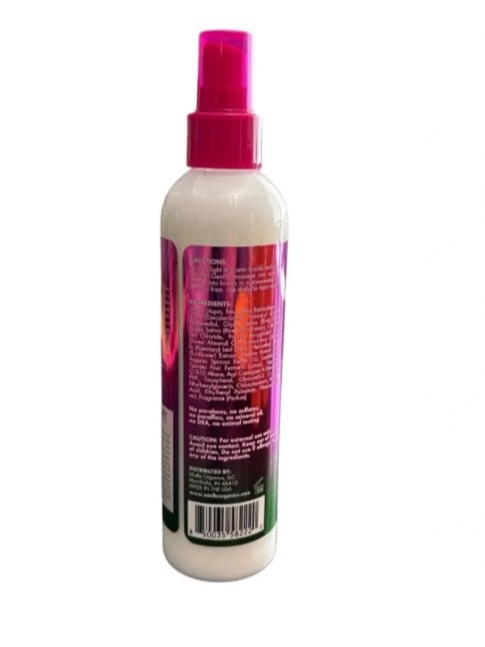 Mielle Rice Water & Aloe Vera Braid & Scalp Moisturizer Spray Hair Head 8 oz New